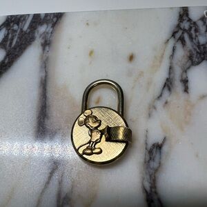 Vintage Mickey Mouse Luggage Lock Twist WORKING Walt Disney Production GENUINE